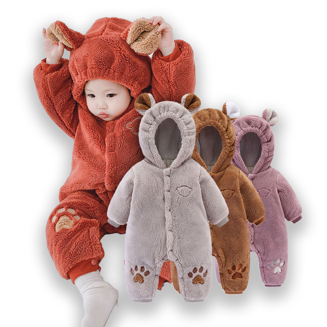 Baby Bear Winter Romper