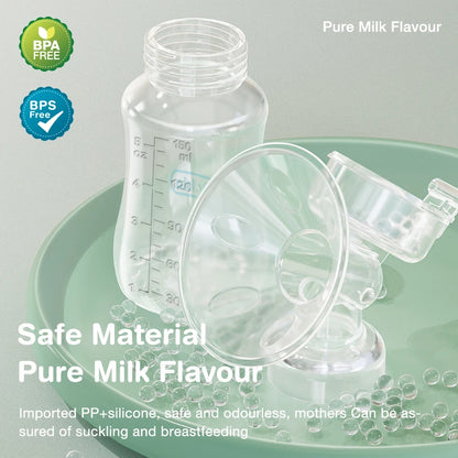 Breast Pump Baby Nipple Manual Suction Milk Pump Feeding Breasts Pumps Milk Bottle Sucking Postpartum Supplies BPA Free