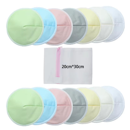 Organic Washable Breast Pad Breastfeeding Nipple Pad for Maternity Reusable Nipple Covers for Breast Feeding Nursing Pads